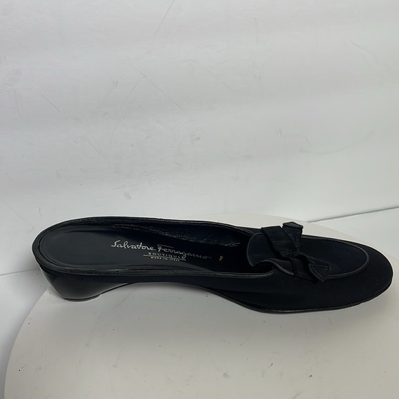 Salvatore Ferragamo black mules size 6.5 B - Picture 4 of 12